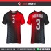RED GREY TABLES   SOCCER JERSEYS